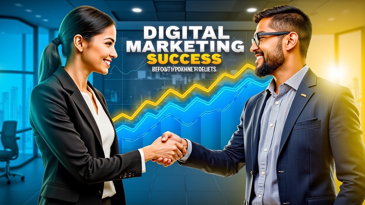 in this image a consultant shaking hands with a client